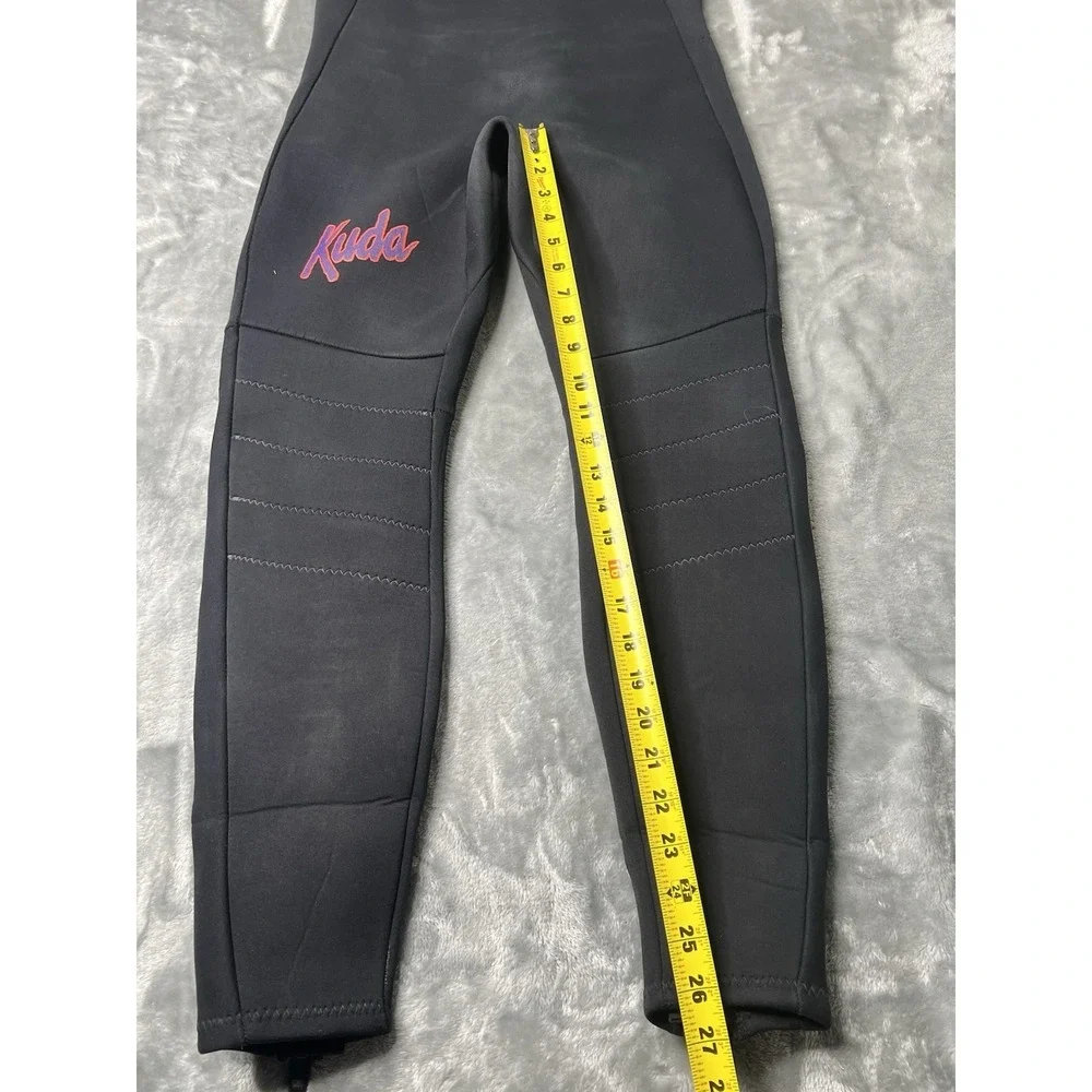 Kuda Wetsuit Adult Size‎ Large Full Body Black Minor Hole